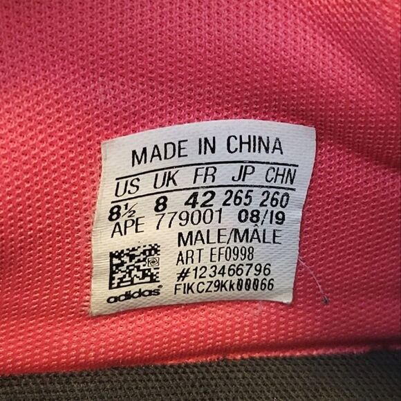 Adidas Harden Vol. 4 Candy Paint Mens Basketball Sneakers Size 8.5 NWOT - Picture 12 of 12